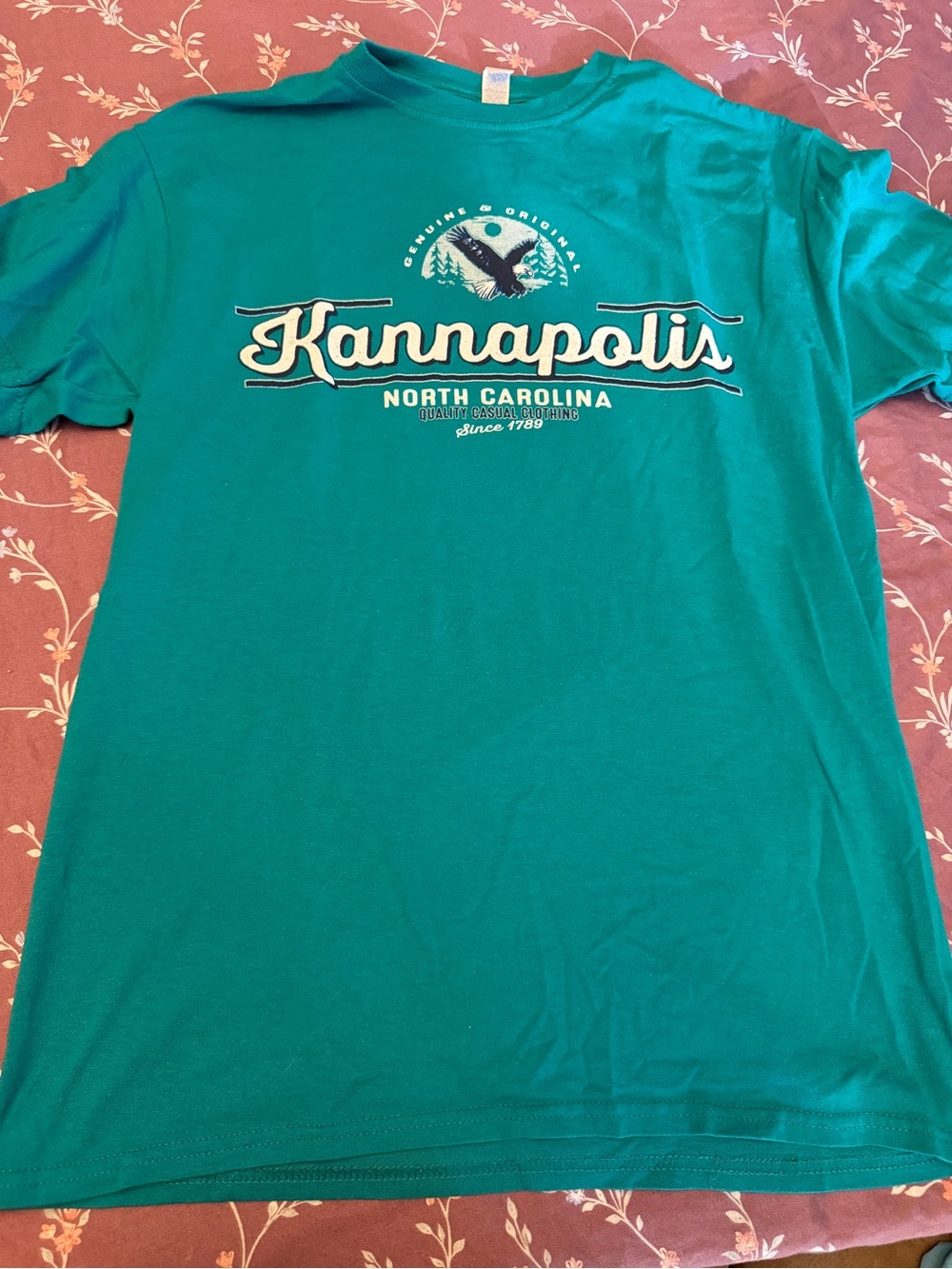 Kannapolis North Carolina Graphic Tee - Teal